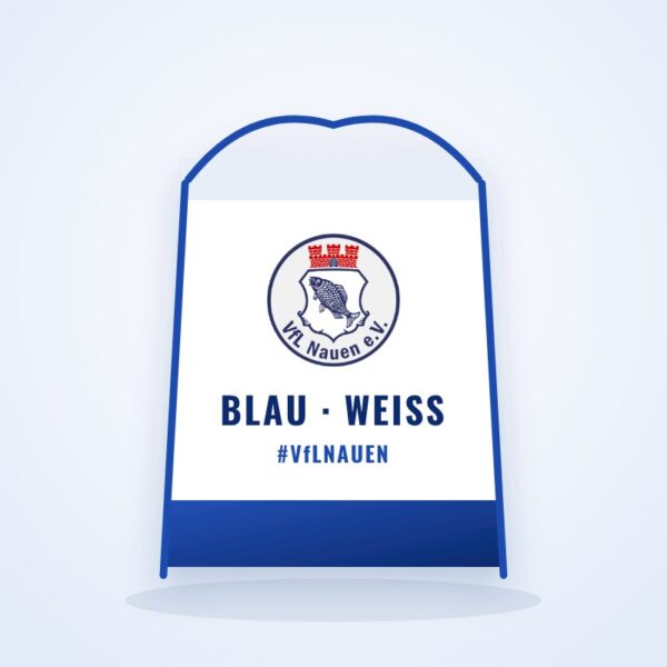 Turnbeutel Blau-Weiß