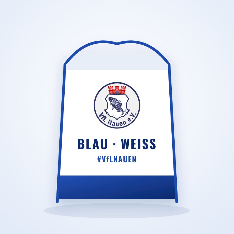 Turnbeutel Blau-Weiß