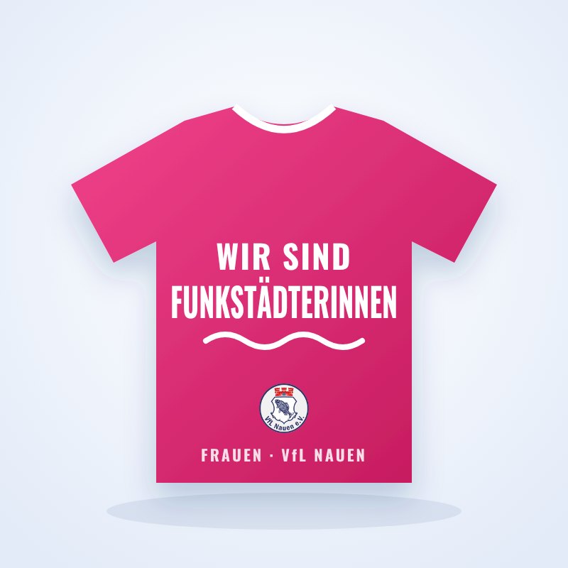 Shirt „Wir sind Funkstädterinnen“